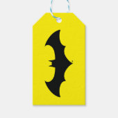 Batman Symbol | Eenvoudig BBT Silhouette-Logo Cadeaulabel (Voorkant)
