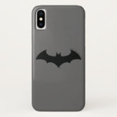 Batman Symbol | Eenvoudig BBT Silhouette-Logo Case-Mate iPhone Case (Achterkant)