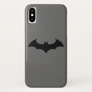 Batman Symbol   Eenvoudig BBT Silhouette-Logo iPhone X Hoesje