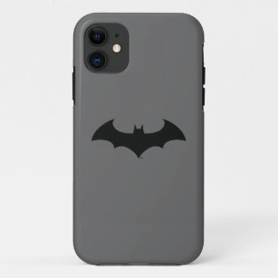 Batman Symbol   Eenvoudig BBT Silhouette-Logo iPhone 11 Hoesje