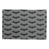 Batman Symbol | Eenvoudig BBT Silhouette-Logo Kussensloop (Achterkant)