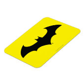Batman Symbol | Eenvoudig BBT Silhouette-Logo Magneet (Linkerzijde)