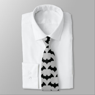 Batman Symbol Eenvoudig BBT Silhouette-Logo Stropdas
