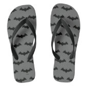 Batman Symbol | Eenvoudig BBT Silhouette-Logo Teenslippers (Voetbed)