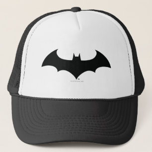 Batman Symbol   Eenvoudig BBT Silhouette-Logo Trucker Pet