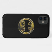 Batman Symbol | Goud Logo Case-Mate iPhone Case (Achterkant (horizontaal))