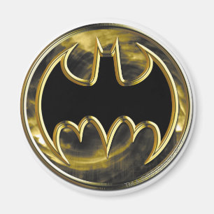 Batman Symbol Goud Logo Magneet