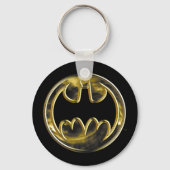 Batman Symbol | Goud Logo Sleutelhanger (Achterkant)
