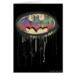 Batman Symbol   Groene Paarse Rode Logo