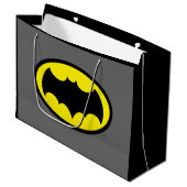 Batman Symbol Groot Cadeauzakje (Voorkant Gekanteld)
