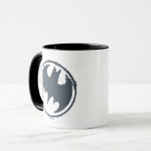Batman Symbol | Grunge Logo Mok (Voorkant links)