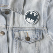 Batman Symbol | Grunge Logo Ronde Button 5,7 Cm (In situ)