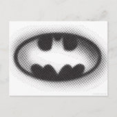 Batman Symbol | Halftone Logo Briefkaart (Voorkant)