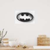 Batman Symbol | Halftone Logo Poster (Keuken)