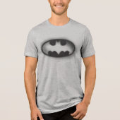 Batman Symbol | Halftone Logo Tri-Blend Shirt (Voorkant)