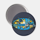 Batman Symbol | Klassieke collage Logo Magneet (Voorkant / Achterkant)