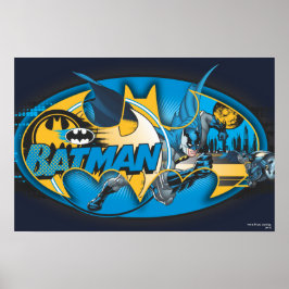 Batman Symbol | Klassieke collage Logo Poster