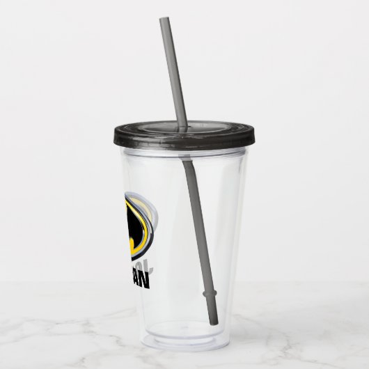 Batman Symbol | Klassieke Logo Acryl Drinkbeker (Links)