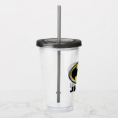 Batman Symbol | Klassieke Logo Acryl Drinkbeker (Rechts)
