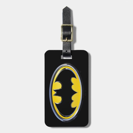 Batman Symbol | Klassieke Logo Bagagelabel (Voorkant verticaal)