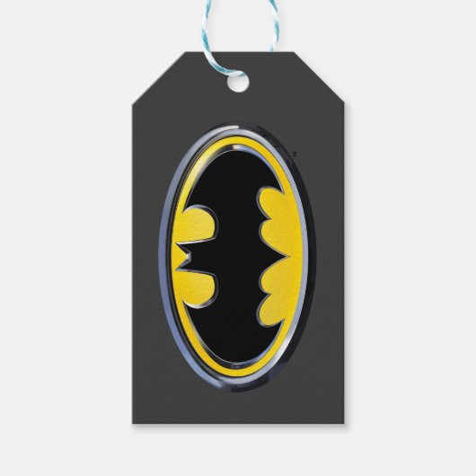 Batman Symbol | Klassieke Logo Cadeaulabel (Voorkant)