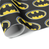Batman Symbol | Klassieke Logo Cadeaupapier (Rol Hoek)