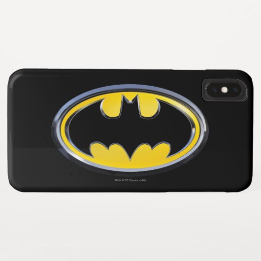 Batman Symbol | Klassieke Logo Case-Mate iPhone Case (Achterkant (horizontaal))