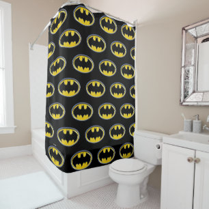 Batman Symbol Klassieke Logo Douchegordijn