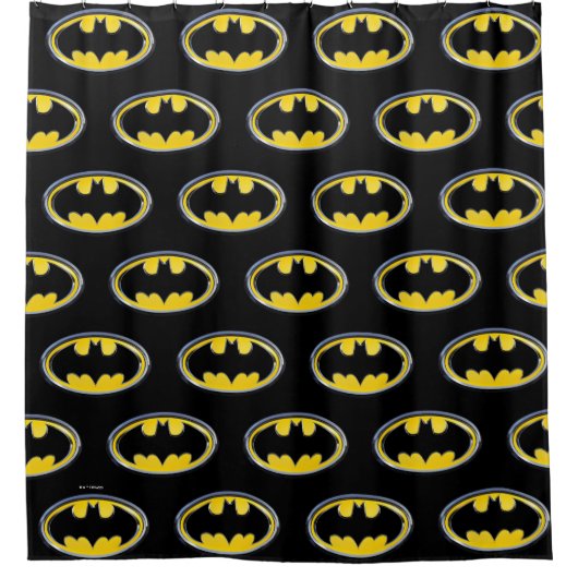 Batman Symbol | Klassieke Logo Douchegordijn (Voorkant)