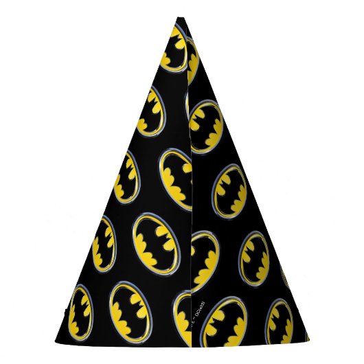Batman Symbol | Klassieke Logo Feesthoedjes (Achterkant)