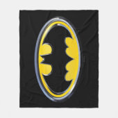 Batman Symbol | Klassieke Logo Fleece Deken (Voorkant)