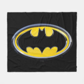 Batman Symbol | Klassieke Logo Fleece Deken (Voorkant (Horizontaal))