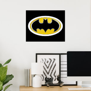 Batman Symbol   Klassieke Logo Folie Afdrukken