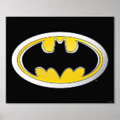 Batman Symbol | Klassieke Logo Folie Afdrukken (Voorkant)