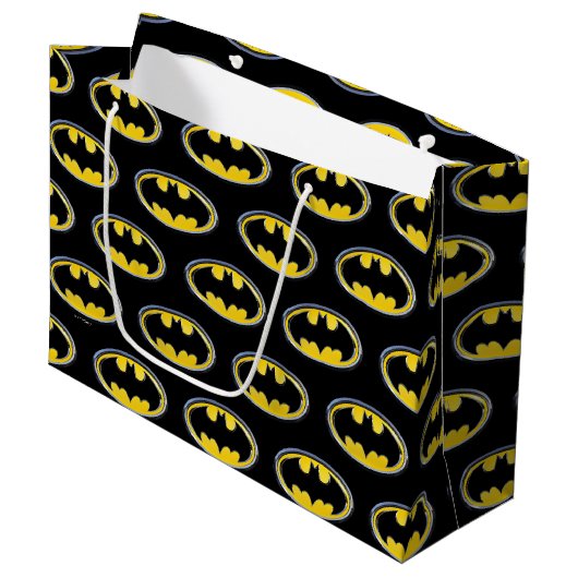 Batman Symbol | Klassieke Logo Groot Cadeauzakje (Voorkant Gekanteld)