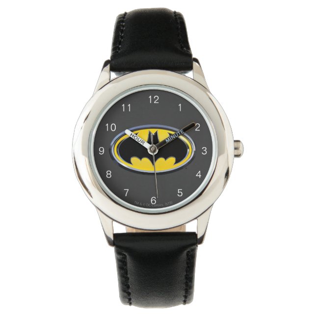 Batman Symbol | Klassieke Logo Horloge (Voorkant)