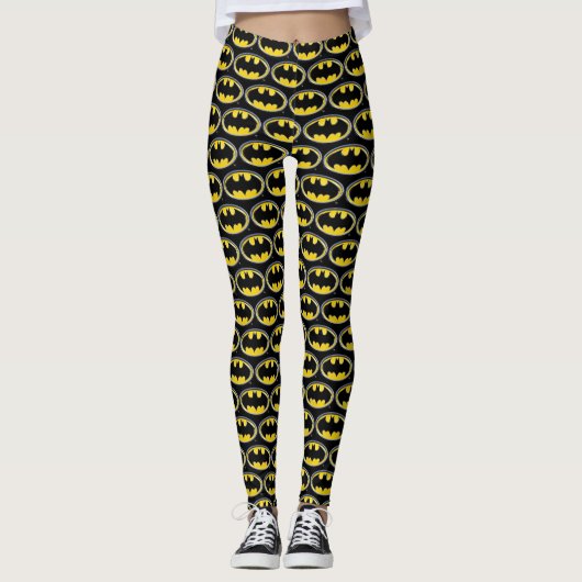 Batman Symbol | Klassieke Logo Leggings (Voorkant)