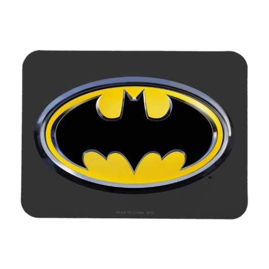 Batman Symbol | Klassieke Logo Magneet (Horizontaal)