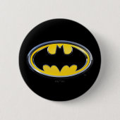Batman Symbol | Klassieke Logo Ronde Button 5,7 Cm (Voorkant)