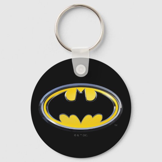 Batman Symbol | Klassieke Logo Sleutelhanger (Voorkant)