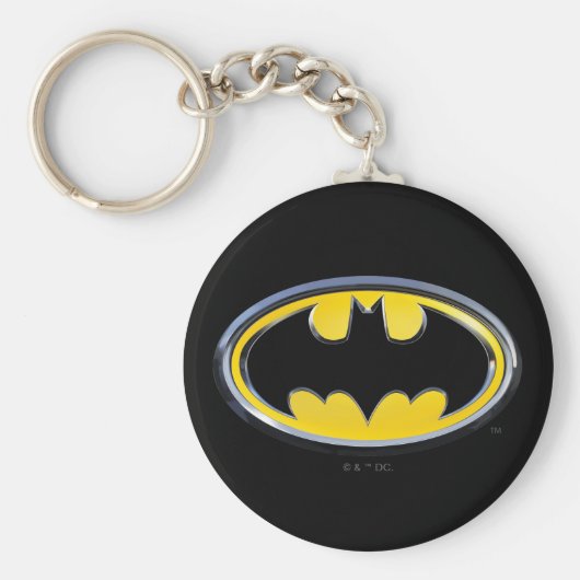 Batman Symbol | Klassieke Logo Sleutelhanger (Voorkant)
