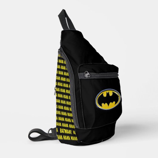 Batman Symbol | Klassieke Logo Sling Bag (Linkerhoek)
