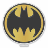 Batman Symbol | Klassieke Logo Sticker (Voorkant)