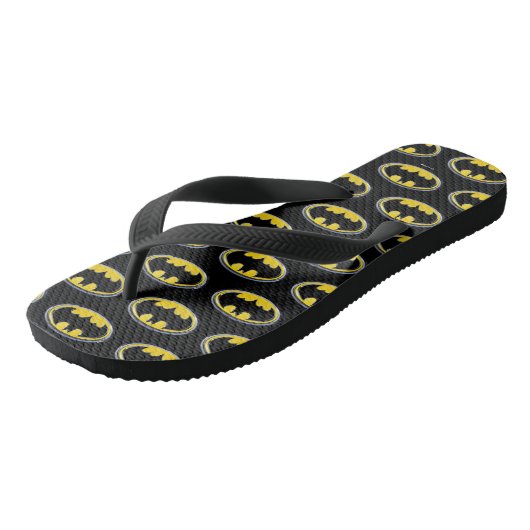 Batman Symbol | Klassieke Logo Teenslippers (Schuin)