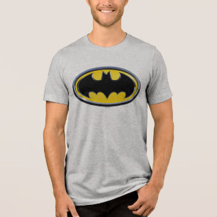Batman Symbol   Klassieke Logo Tri-Blend Shirt