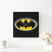 Batman Symbol | Klassieke Logo Vierkante Klok (Huis)