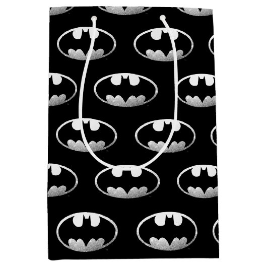 Batman Symbol | Kornachtige Logo Medium Cadeauzakje (Voorkant)