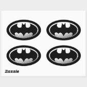 Batman Symbol | Kornachtige Logo Ovale Sticker (Vel)