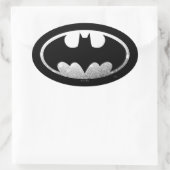 Batman Symbol | Kornachtige Logo Ovale Sticker (Tas)