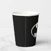 Batman Symbol | Kornachtige Logo Papieren Bekers (Rechts)